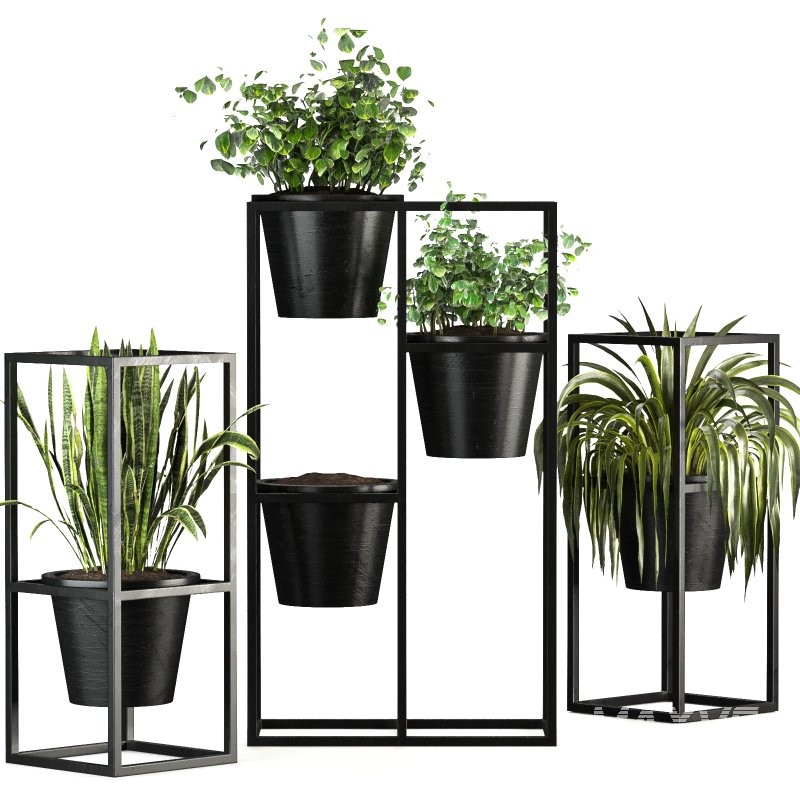 Metal Plant Set 10 - Image 3