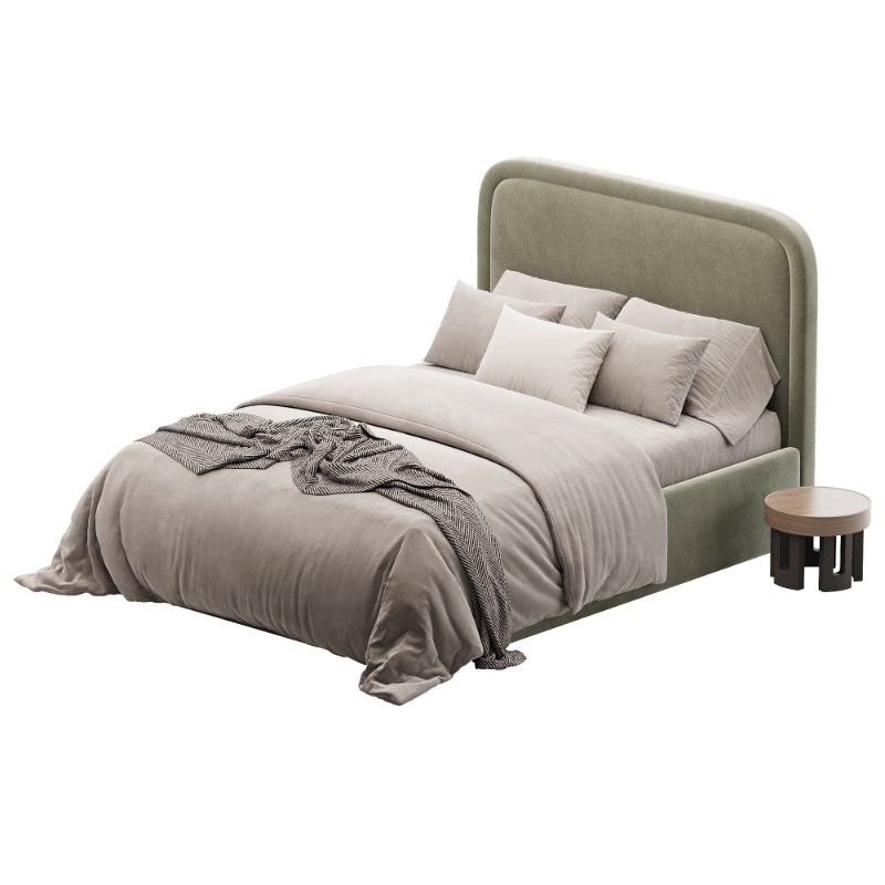 Arched Bed Caramel - Image 5