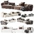 Modular sofa Fabro 3 - Thumbnail 4