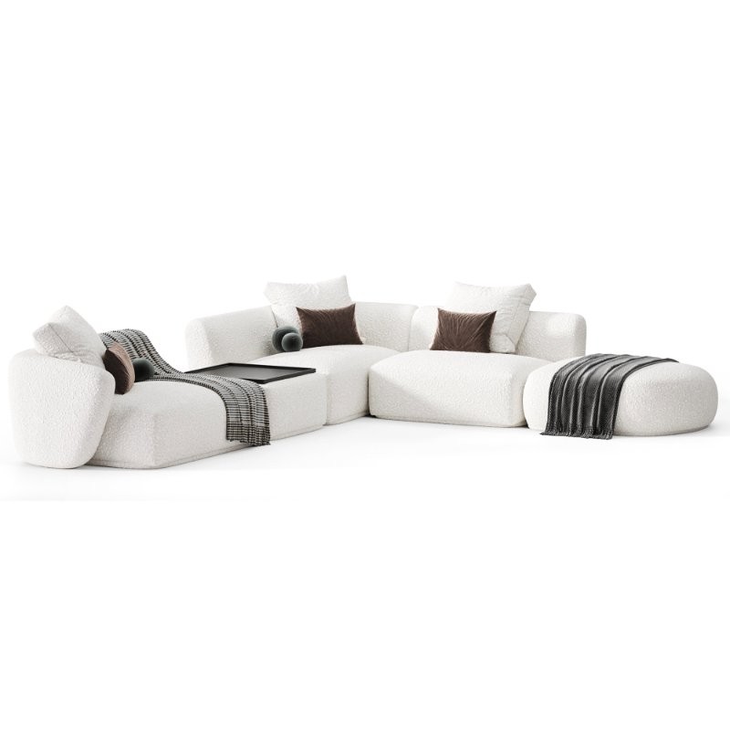 Corner modular sofa Fabro - Image 4