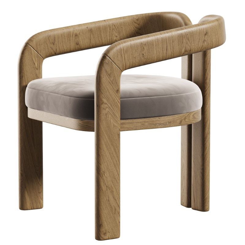 Chloe Teak Dining Chair - Image 3