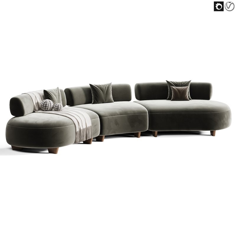 Bon Bon Sofa By Saloni - Image 2