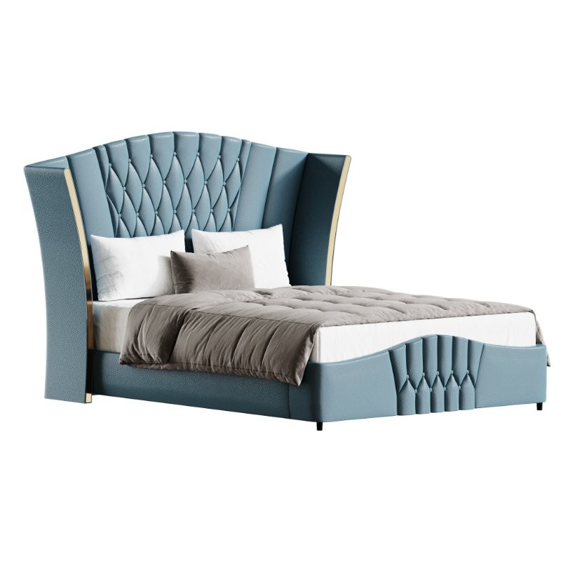 Aahed Modern Camerone Upholstered Bed - Image 2
