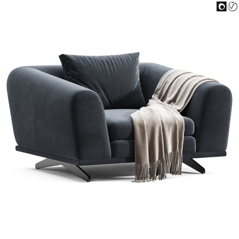 New Castle Soft Armchair - Image 1