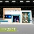 minimal exhibition booth 3d model - Thumbnail 1