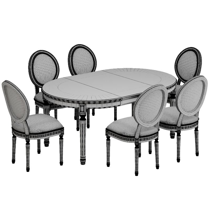 Dinning chair and table324 - Image 6