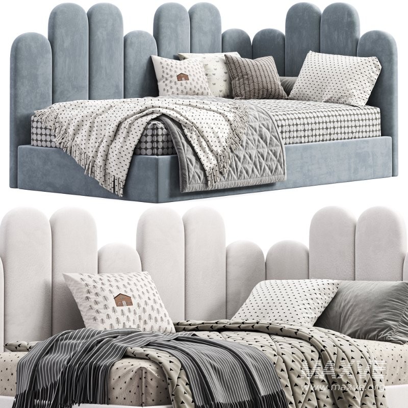 Corner bed Savoyardi kids - Image 1