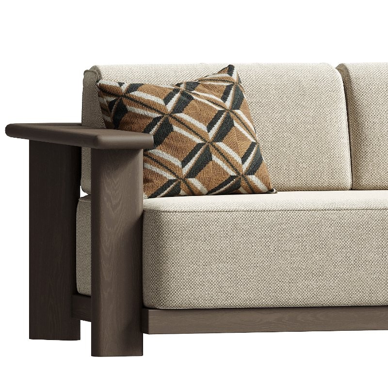 Caspian 3 Seater Sofa - Image 3