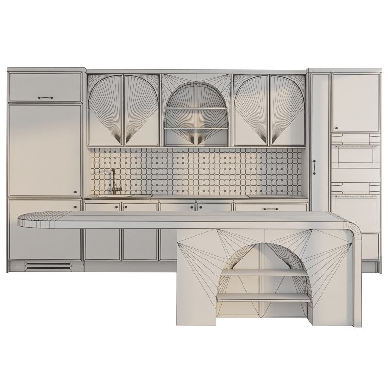 kitchen cabinet 03 - Image 7