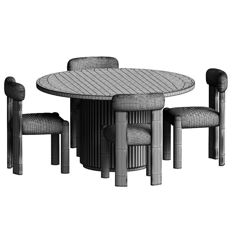 Colton Chair and Harlow Dining Table set - Image 3