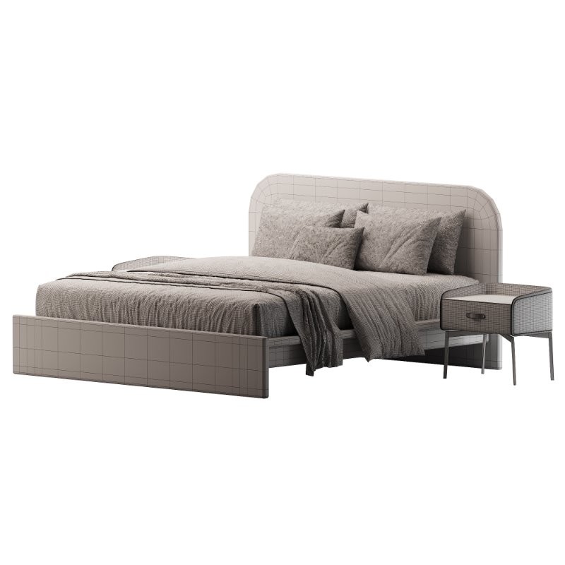 Solid oak bed - Image 3