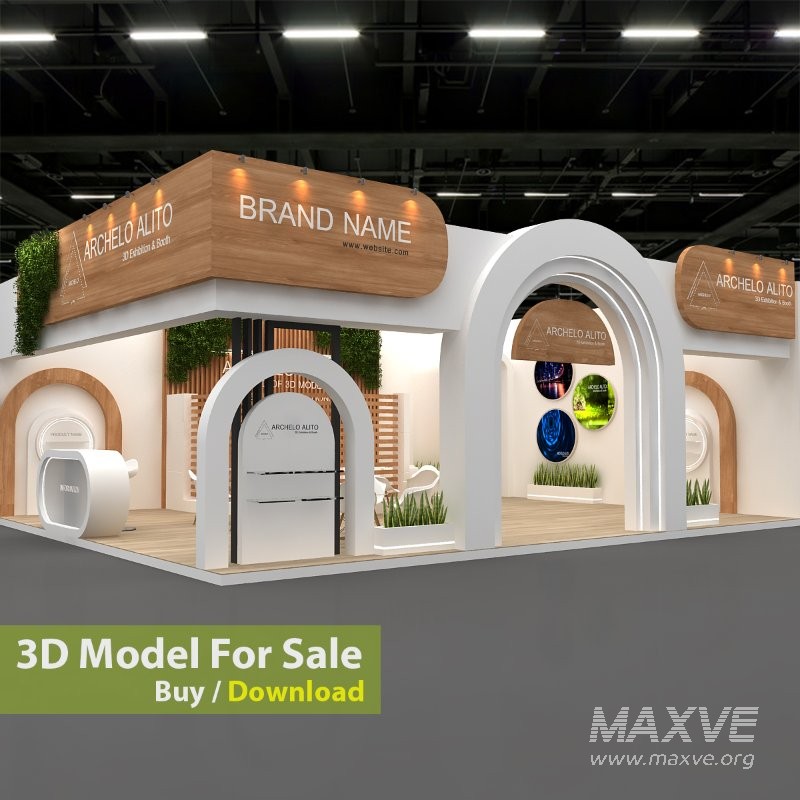 modern booth exhibition - Image 6