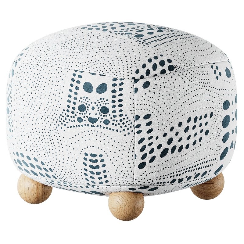 Pouf Here Nearby House Gray-graphite - Image 1