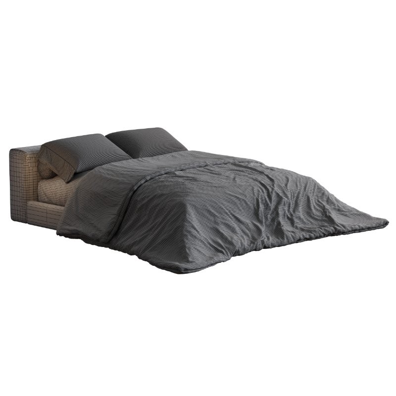 Minimalistic Modern Bed - Image 5