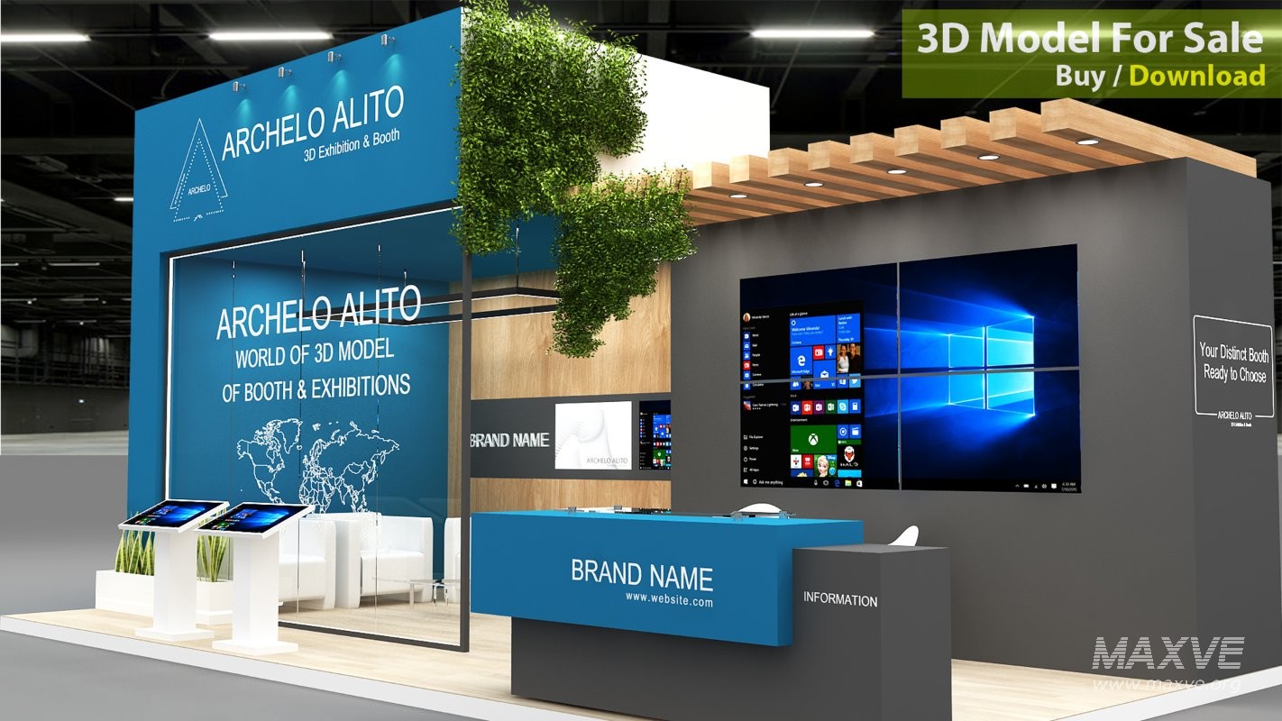 stall exhibition 3d design - Image 5