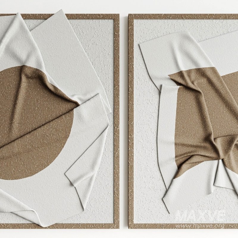 Beige 3D Wall Art - Image 3