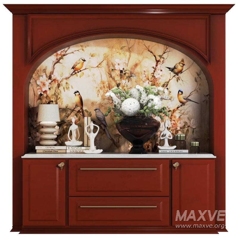 Antique Elegance Buffet 011 - Image 1