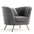 Margo Velvet Chair - Thumbnail 3