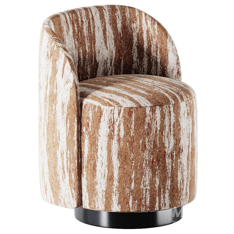 Dig It Second Firing fabric Dark Reflex Armchair - Image 1