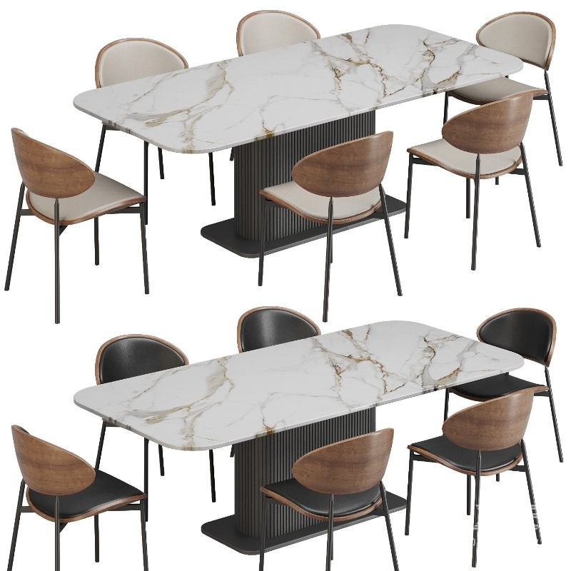 Dinning chair and table327 - Image 1