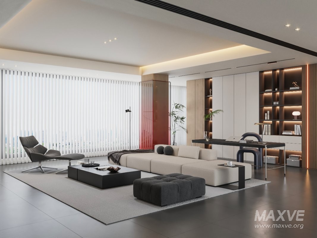 modern living room - Image 1