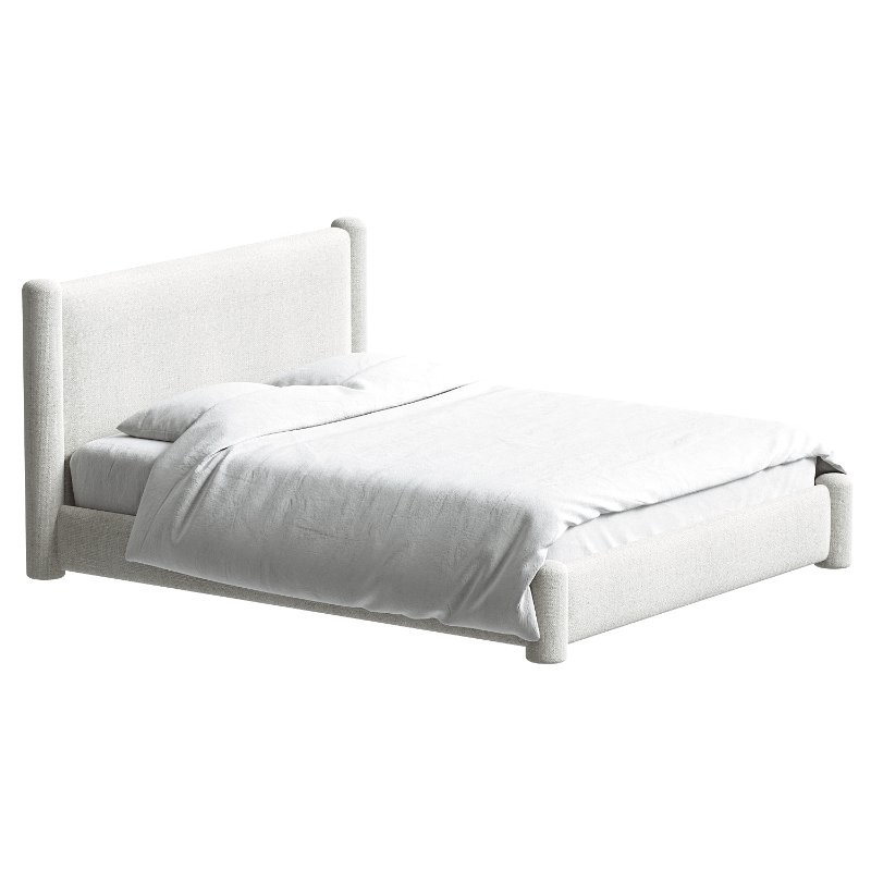 Modern Fully Platform Bed - Image 1