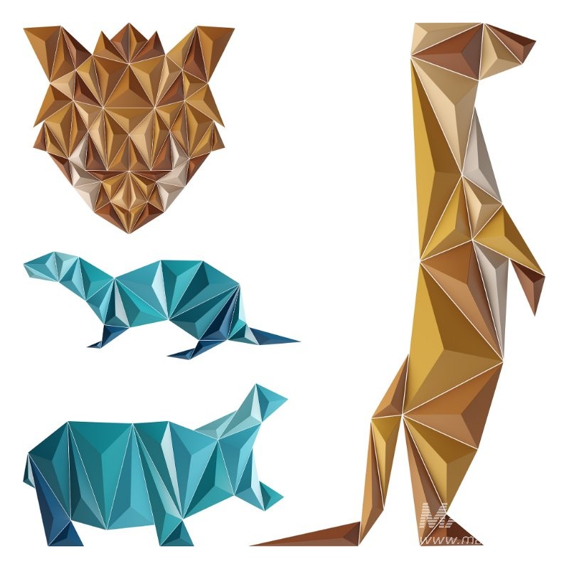 Paper art work 21 PBR - Image 2