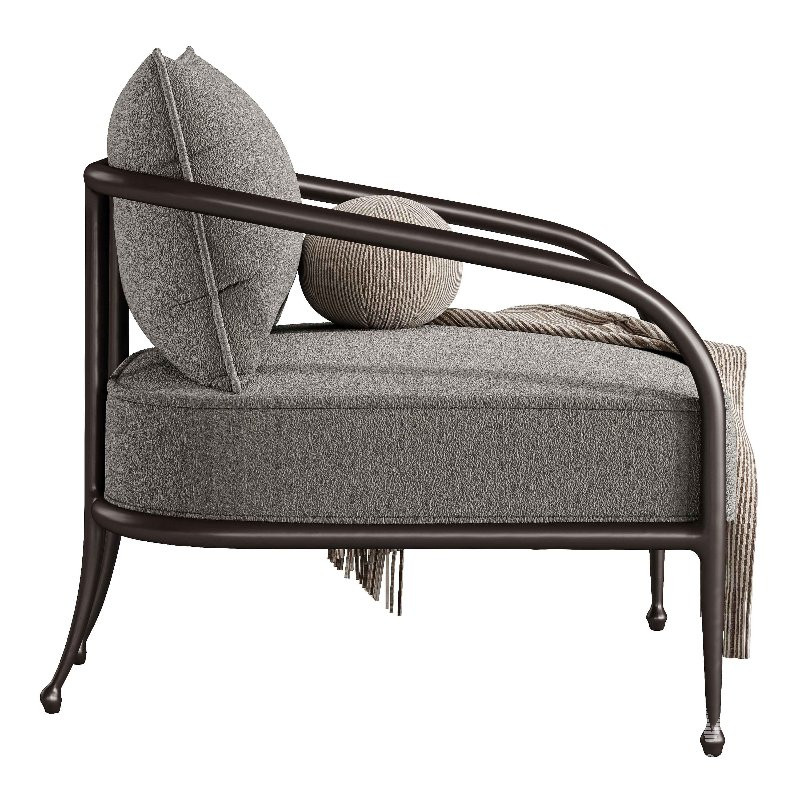 Andre Lounge Chair-Harbour - Image 1