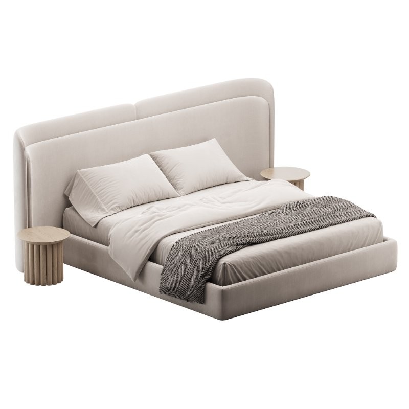 Fless 2 Double Bed by Koza Home - Image 2