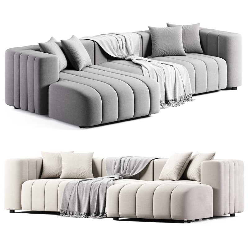 Bowry 3 Piece Modular Upholstered - Image 1