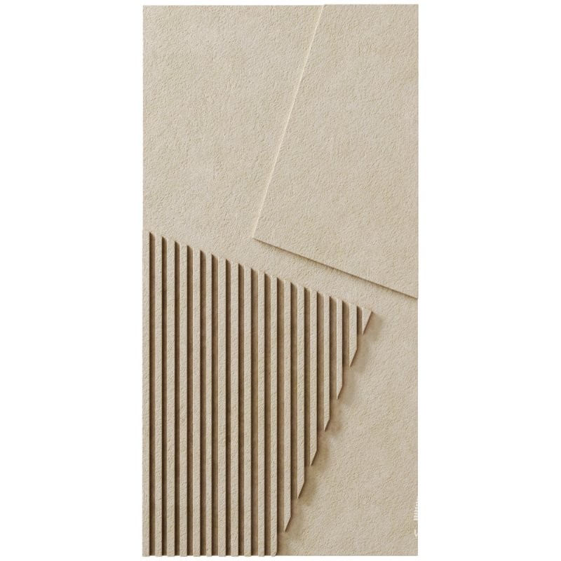 Decorative 3D Art Relief Panel 67 - Image 2