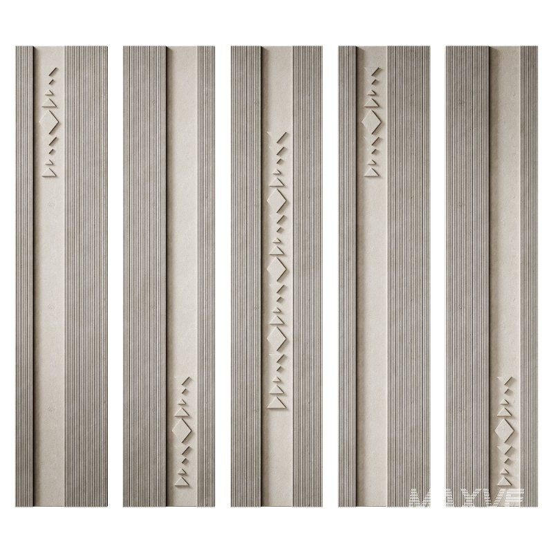 Decorative Panel 3D ART RELIEF 179 - Image 1