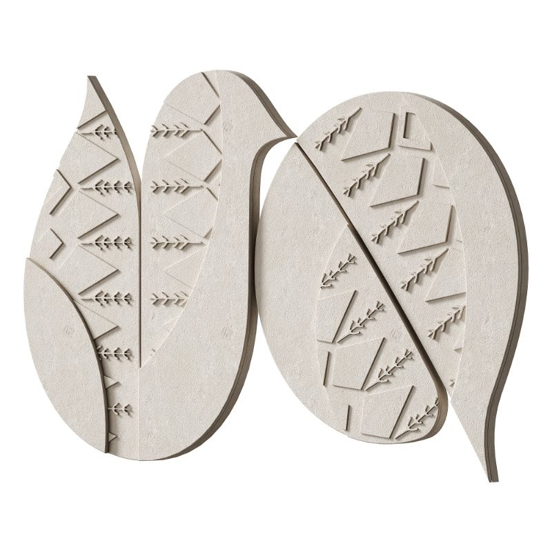 Decorative Panel 3D ART RELIEF 192 - Image 2