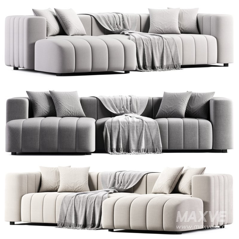 Bowry 3 Piece Modular Upholstered - Image 2