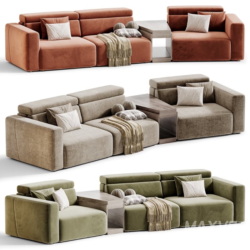 Domus Modular Sofa by Natuzzi - Image 7