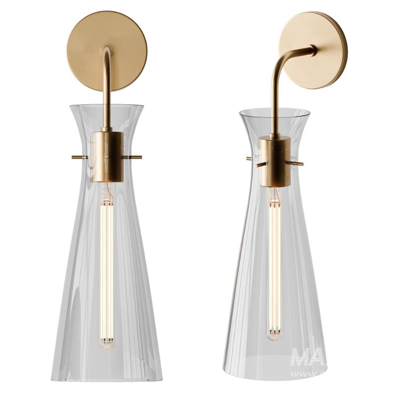 Minimalist Flare Sconce - Image 1