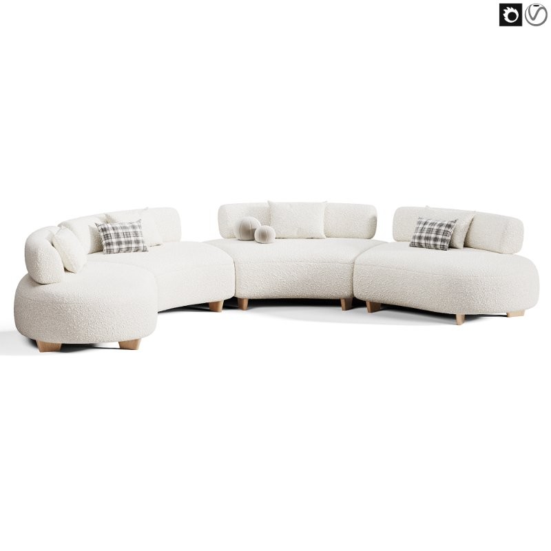 Bon Bon Sofa By Saloni - Image 6