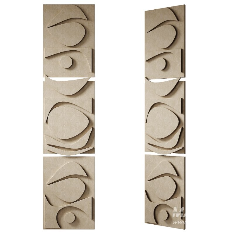 Decorative Panel 3D ART RELIEF 190 - Image 2