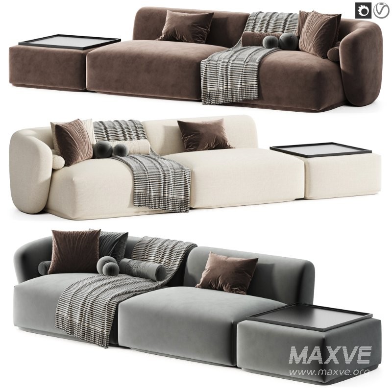 Modular sofa Fabro 4 - Image 3