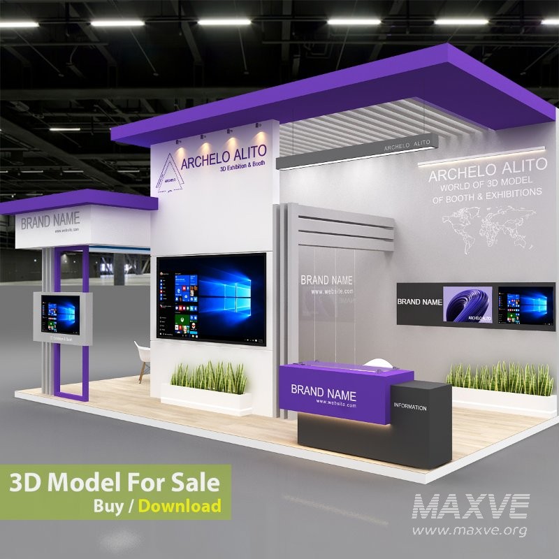 minimal booth stall - Image 3