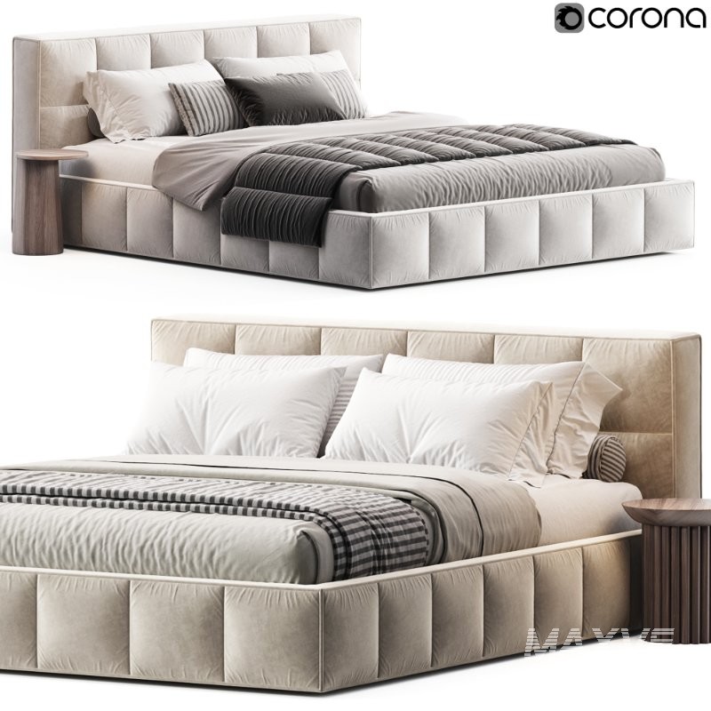 Bergamo Bed by His - Image 5