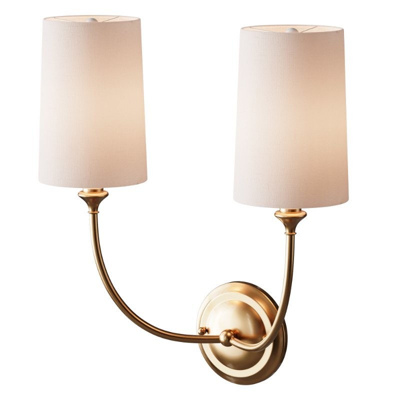Modern Charleston Sconce – 2 Light - Image 7