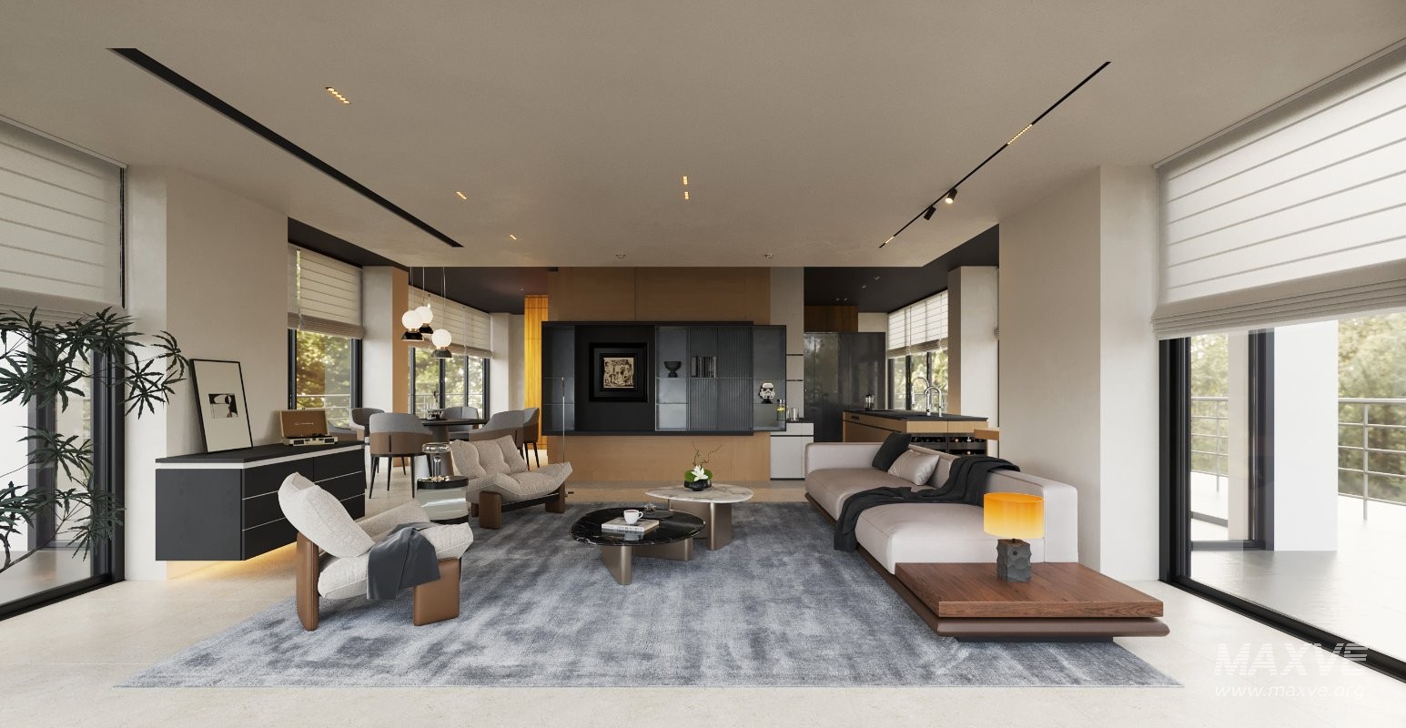 Modern living room - Image 1