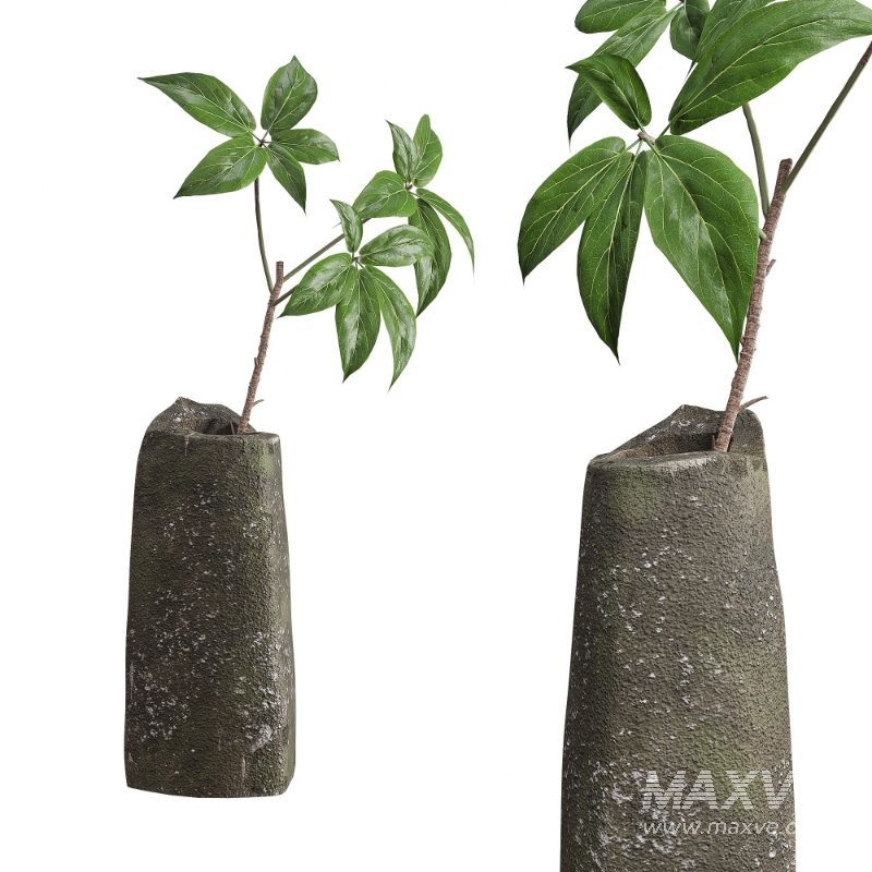 Wild Flower Bouquet Raw Stone Vase - Image 6