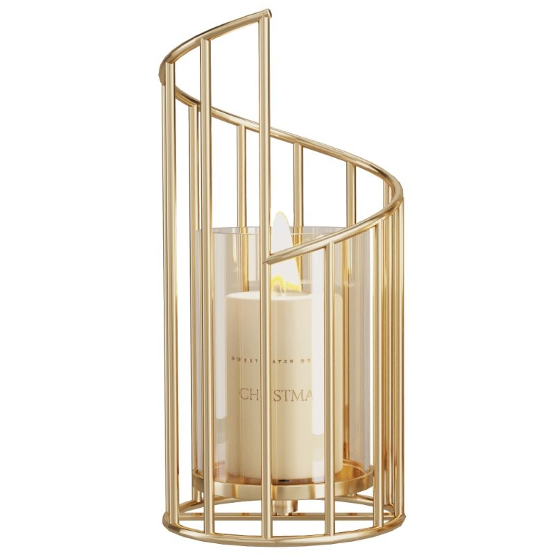 Metal Wire Candle Holder - Image 3