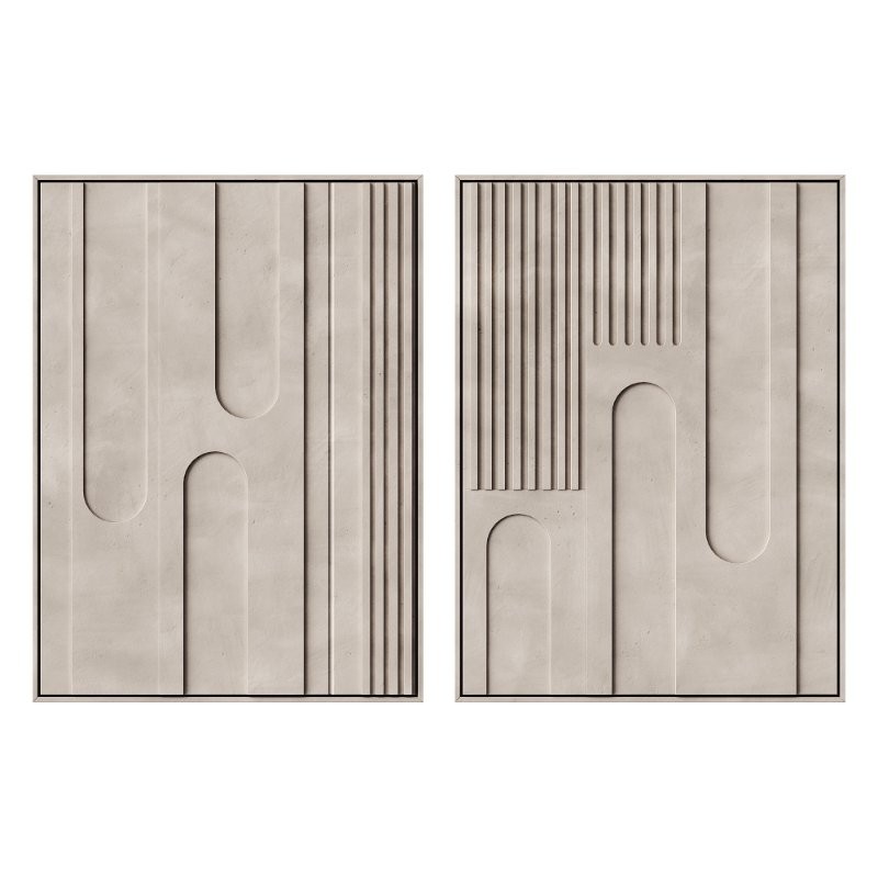 Decorative 3D Panel ART RELIEF 177 Set - Image 1