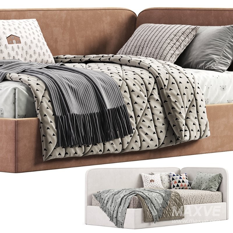 Corner bed Bruni kids - Image 2