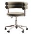 Ponty light gray office chair - Thumbnail 4