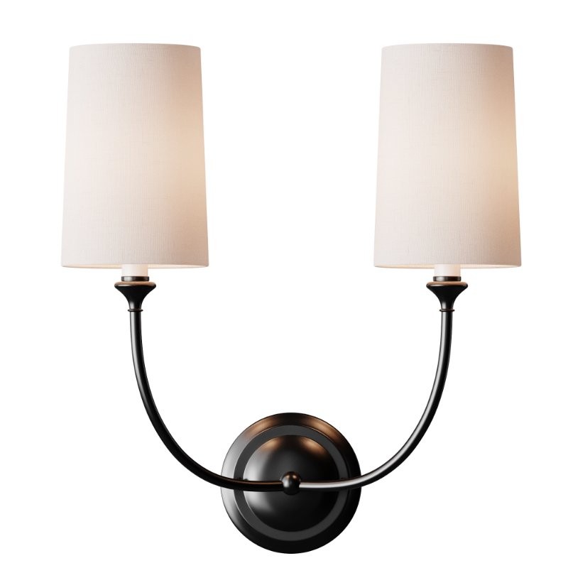 Modern Charleston Sconce – 2 Light - Image 6