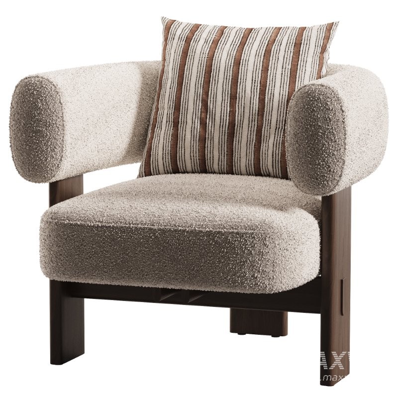 Thea Occasional Chair Berry - Image 3